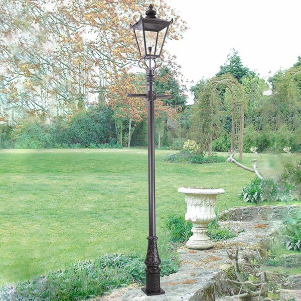 Svetilka za pot Wilmslow črna 1-light Višina 82,5 cm