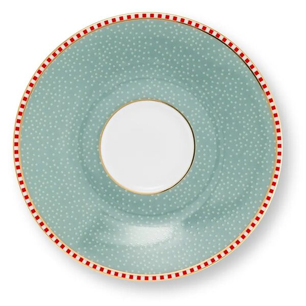 Pip Studio komplet skodelic s podstavkom iz porcelana 120 ml