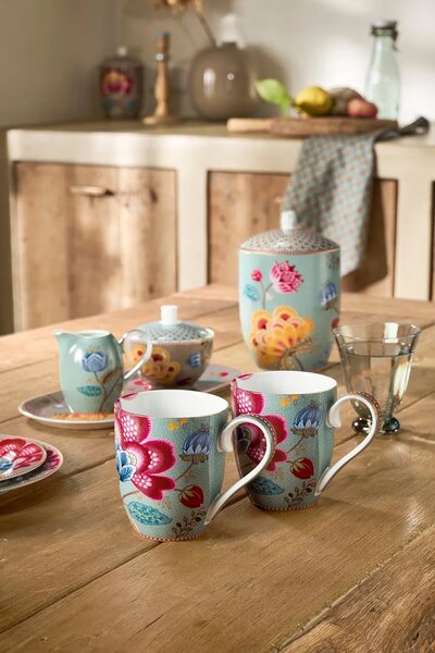 Pip Studio komplet lončkov iz porcelana 450 ml