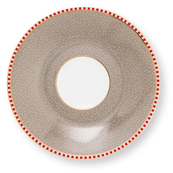 Pip Studio komplet skodelic s podstavkom iz porcelana 120 ml