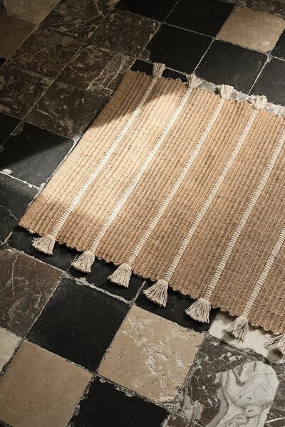 Broste Copenhagen preproga talna jutna 70 x 140 cm