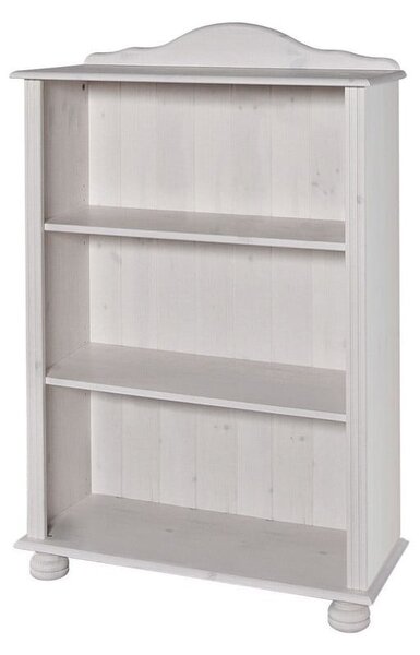 Bel regal iz masivnega bora 77x116 cm Ella – Støraa