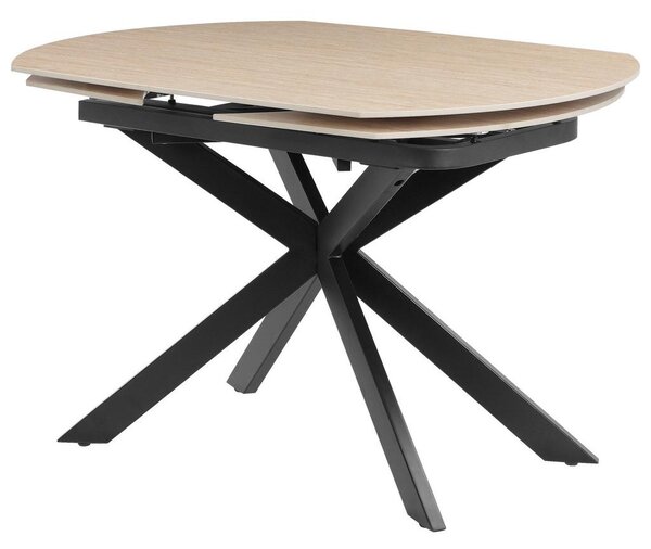 P & B Raztegljiva Miza Senna, Bež, 120-180x90