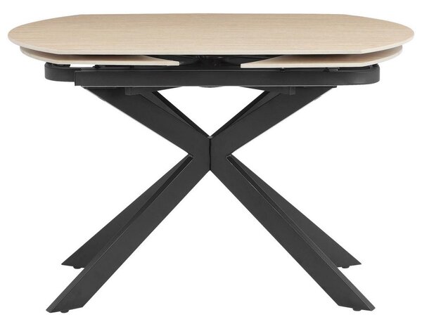 P & B Raztegljiva Miza Senna, Bež, 120-180x90