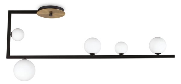 Ideal Lux Birds LED stropna svetilka, pet žarnic