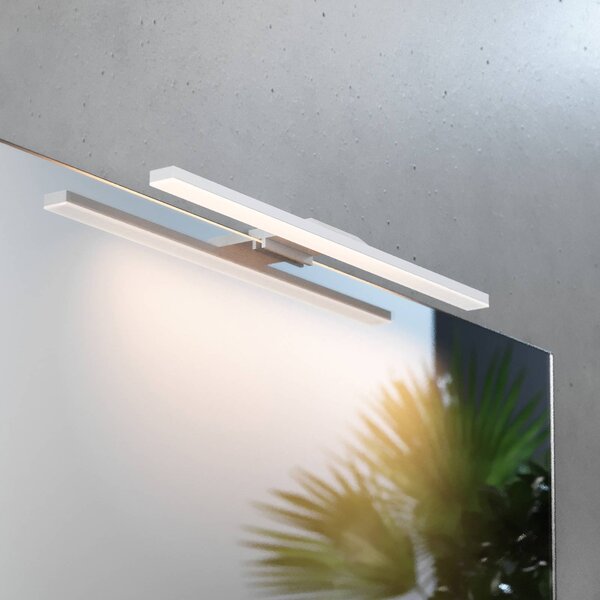 Svetlobno ogledalo LED Triga, IP44, belo, 40 cm, 4.000 K