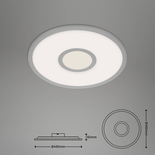 LED stropna svetilka Centro S CCT RGB Tuya Ø 45 cm