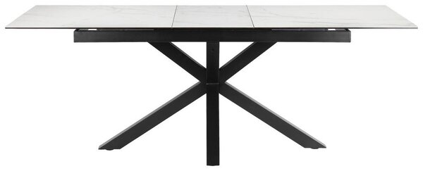 MID.YOU Raztegljiva Miza Lotus, Bela, 168-210x90