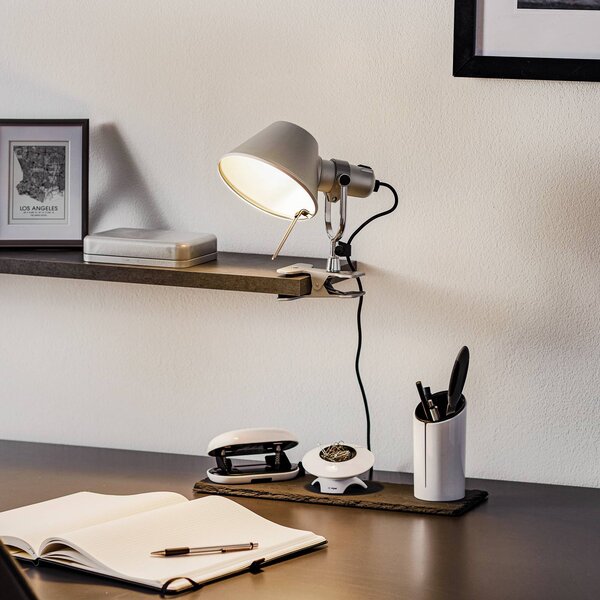 Artemide Tolomeo Pinza LED svetilo v objemki 2.700K