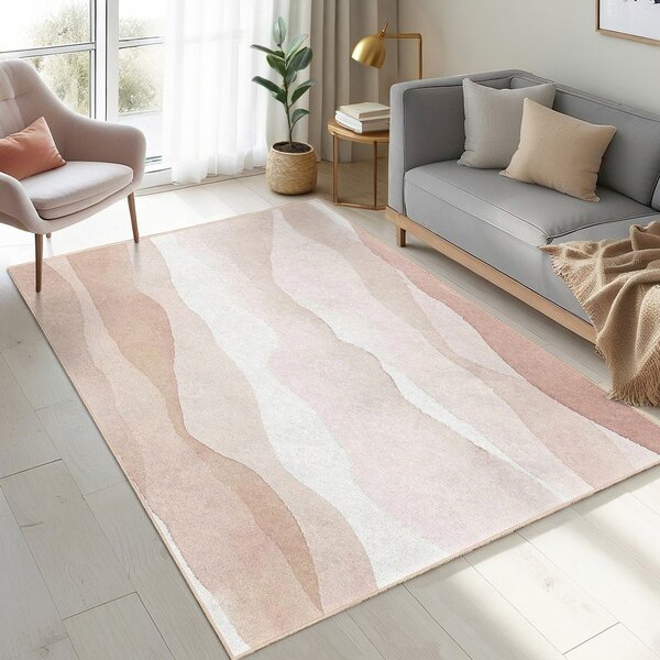 Kremno bela pralna preproga 120x180 cm Komodo Beach – Mila Home