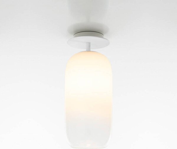 Artemide Gople Mini stropna svetilka, bela/bela