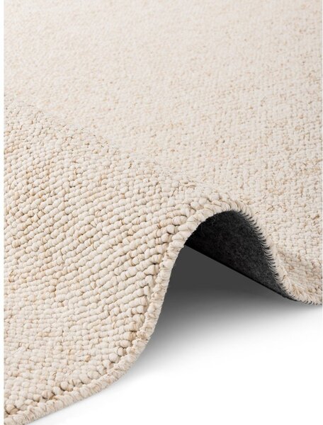 Kremno bel pralen tekač 80x240 cm Rocco Cream – Elle Decoration