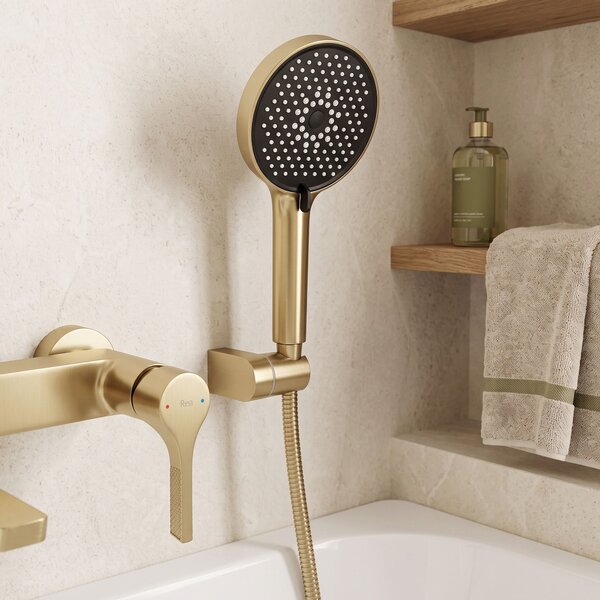 Kopalniška armatura PREMIUM Rea Maxim Brush Gold