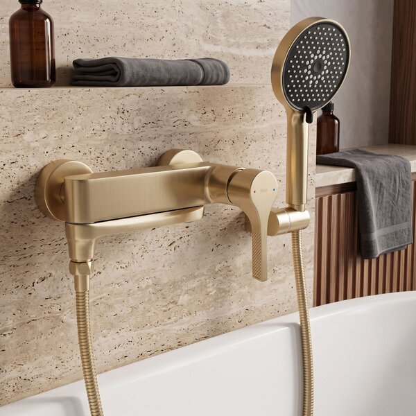 Kopalniška armatura PREMIUM Rea Maxim Brush Gold