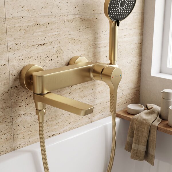 Kopalniška armatura PREMIUM Rea Maxim Brush Gold