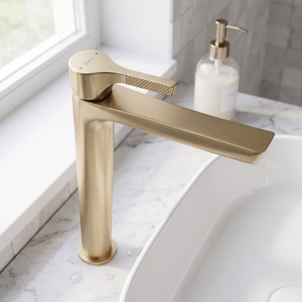 Mešalnik za umivalnik PREMIUM REA Maxim Brush Gold High