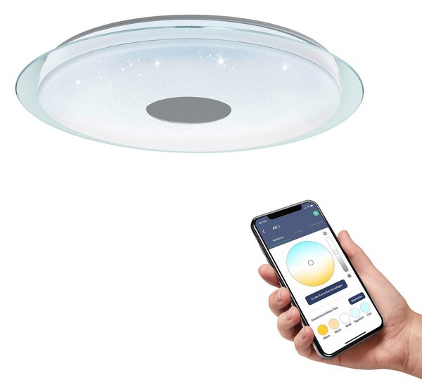 EGLO connect Lanciano-Z LED stropna svetilka Ø 77cm