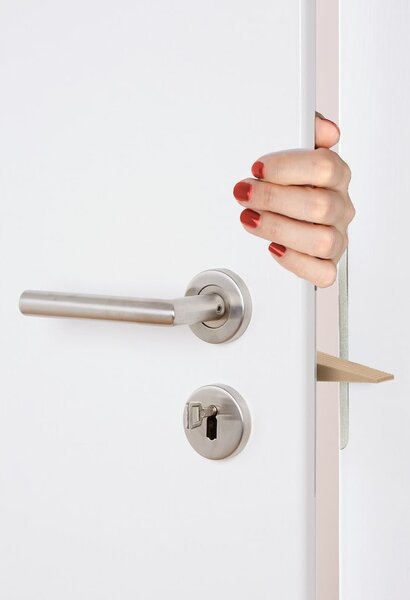 Bež zaustavljalec vrat in oken Wenko Multi-STOP®