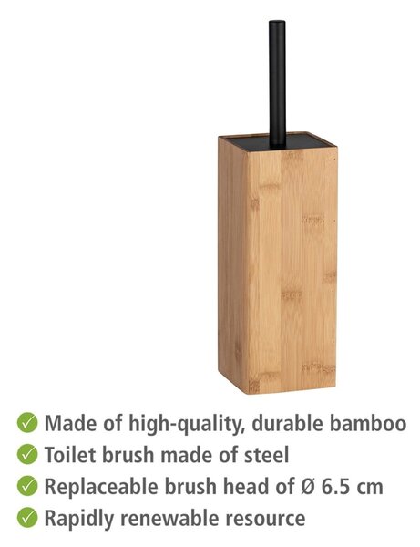 Bambusova WC ščetka Wenko Padua