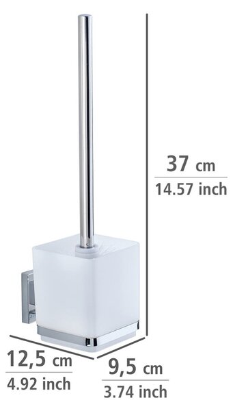 Stojalo za straniščno krtačo Wenko Vacuum-Loc, nosilnost do 33 kg