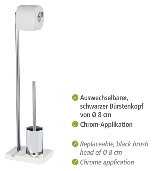 WC ščetka z držalom za toaletni papir Wenko Noble