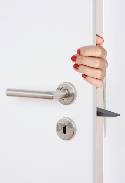 Temno siv zaustavljalec vrat in oken Wenko Multi-STOP®