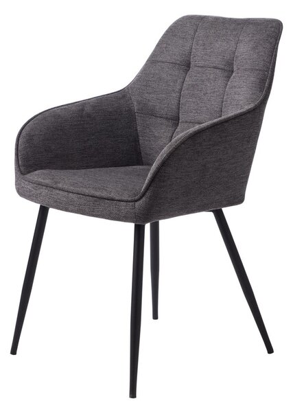 Temno siv jedilni stol Nolan – Unique Furniture