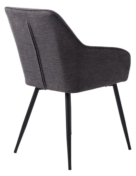 Temno siv jedilni stol Nolan – Unique Furniture