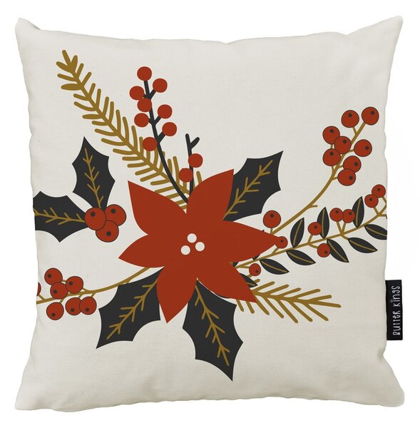 Okrasna blazina z božičnim motivom 45x45 cm Christmas Star – Butter Kings