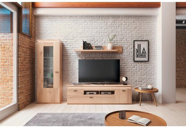 Mömax Tv Omarica Vancouver, Barva Hrasta, Led
