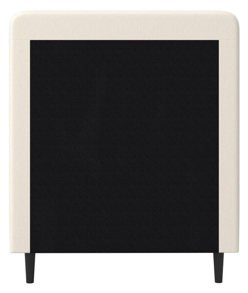 Bessagi Home Postelja Z Vzmetnico Vida, Krem, Nadvložek, 90x200