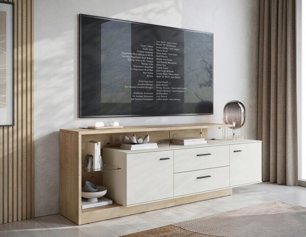 Mömax Tv Omarica Meolo, Kašmir, Barva Hrasta