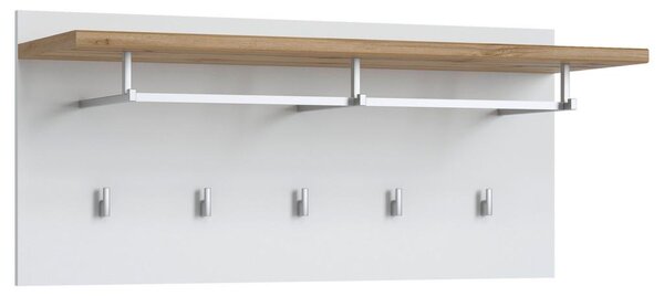 Modern Living Garderobni Panel Hola, Bela, Barva Hrasta