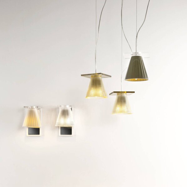 Kartell Light-Air LED obesek, prozoren