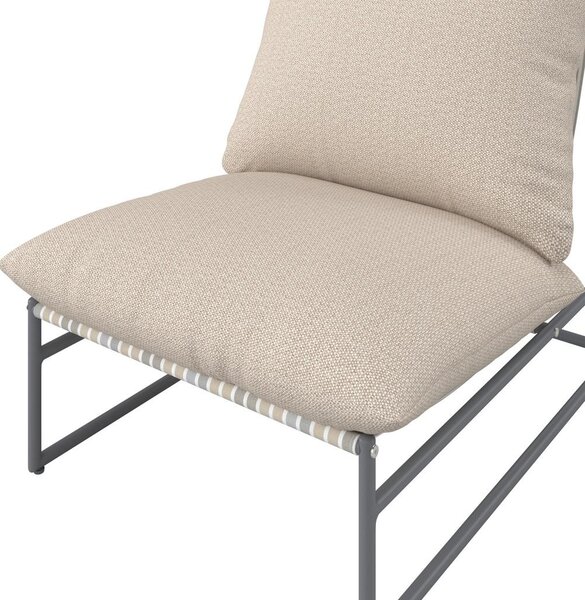 Bessagi Garden Balkonska Garnitura Lino, 5-Delno, Krem