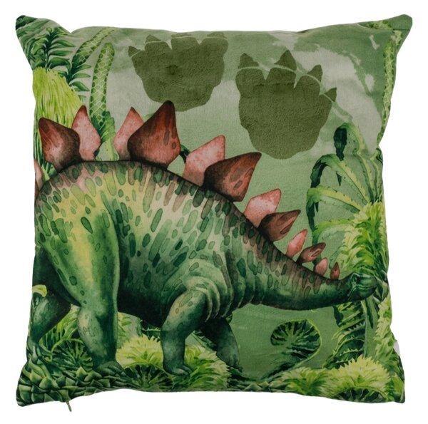Dekorativna blazina STEGOSAURUS 40x40 cm, zelena