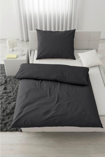 Modern Living Posteljnina Stone Washed Uni, Antracit, 60/80, 140/200