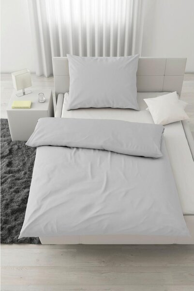 Modern Living Posteljnina Stone Washed Uni, Svetlo Siva, 60/80, 140/200