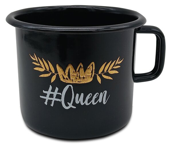 Lonček "Queen" 0,37L - Črna