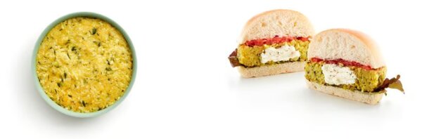 Kalup za izdelavo veggie burgerjev