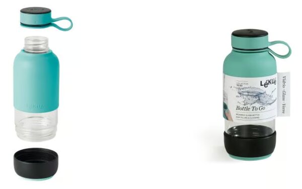 Steklenica za vodo 0,5l - Koralna