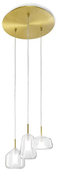 Obesek svetlobe X-Ray tri-svetloba prozorno/prozorno/prozorno