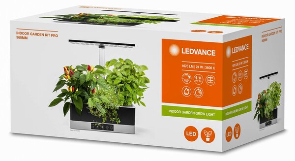 Namizna svetilka LEDVANCE Indoor Garden Kit Pro 360BK