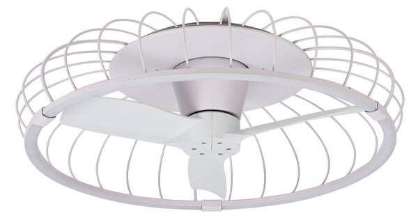 Stropni ventilator Nature LED, CCT app bela