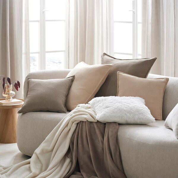 Premium Living Krznena Blazina Liz, Bela, Ca. 45/45 Cm