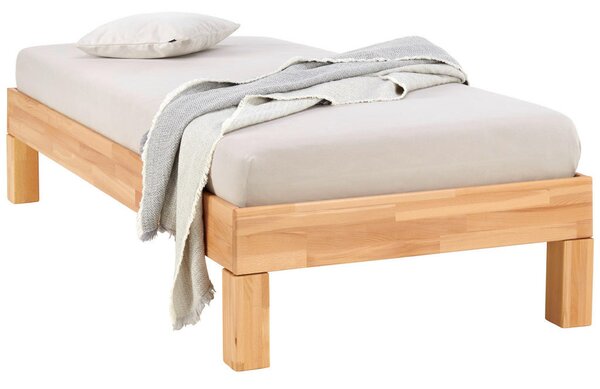 FUTONSKA POSTELJA 90 cm x 220 cm , les bukev (jedrovina)