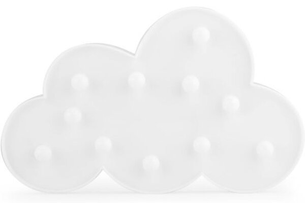 LED otroška svetilka CLOUD, 29,5 cm