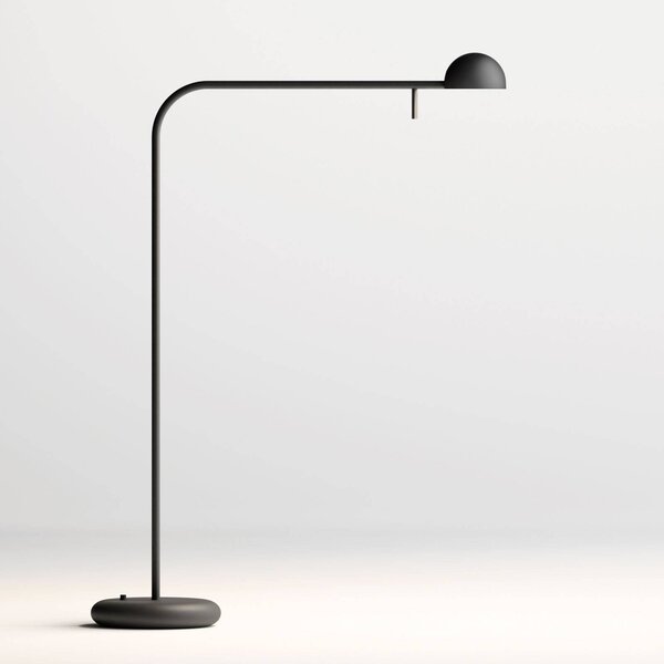 Vibia Pin 1655 LED namizna svetilka, dolžina 40 cm, črna