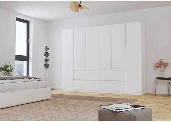 Modern Living Omara S Klasičnimi Vrati Mainz, Bela