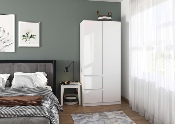 Modern Living Omara S Klasičnimi Vrati Nidda, Bela